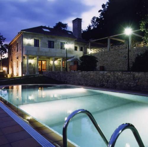Hotel Pazo De Adran O O Milladoiro Exterior foto