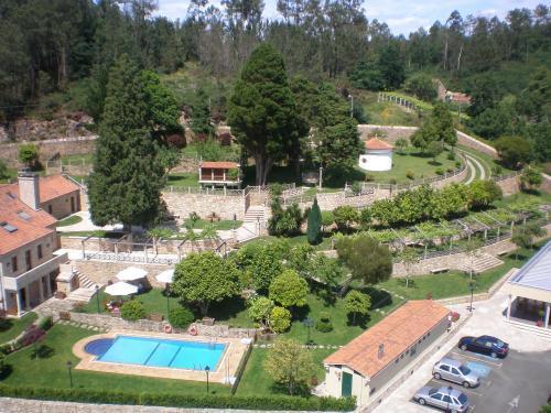 Hotel Pazo De Adran O O Milladoiro Exterior foto